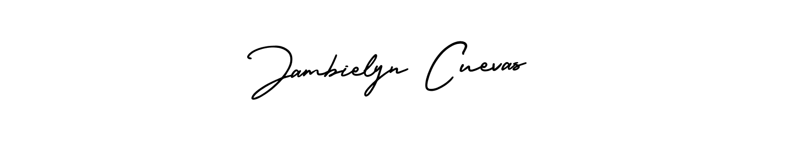 Use a signature maker to create a handwritten signature online. With this signature software, you can design (AmerikaSignatureDemo-Regular) your own signature for name Jambielyn Cuevas. Jambielyn Cuevas signature style 3 images and pictures png