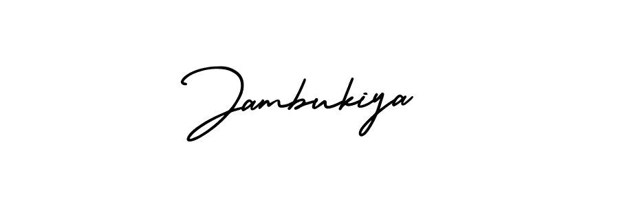 Make a beautiful signature design for name Jambukiya. Use this online signature maker to create a handwritten signature for free. Jambukiya signature style 3 images and pictures png