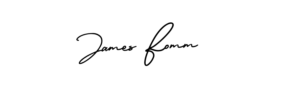 Best and Professional Signature Style for James Fomm. AmerikaSignatureDemo-Regular Best Signature Style Collection. James Fomm signature style 3 images and pictures png