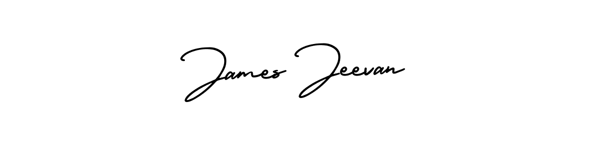 Best and Professional Signature Style for James Jeevan. AmerikaSignatureDemo-Regular Best Signature Style Collection. James Jeevan signature style 3 images and pictures png