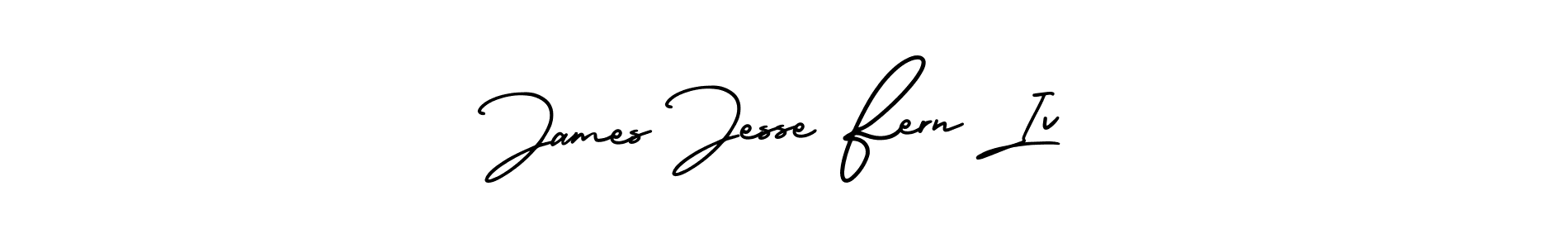 This is the best signature style for the James Jesse Fern Iv name. Also you like these signature font (AmerikaSignatureDemo-Regular). Mix name signature. James Jesse Fern Iv signature style 3 images and pictures png