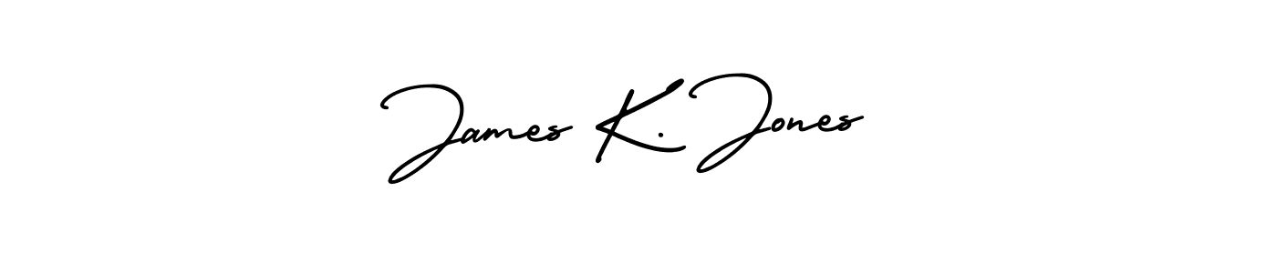 Make a beautiful signature design for name James K. Jones. Use this online signature maker to create a handwritten signature for free. James K. Jones signature style 3 images and pictures png