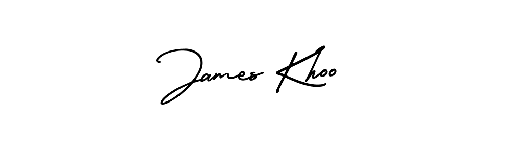 AmerikaSignatureDemo-Regular is a professional signature style that is perfect for those who want to add a touch of class to their signature. It is also a great choice for those who want to make their signature more unique. Get James Khoo name to fancy signature for free. James Khoo signature style 3 images and pictures png