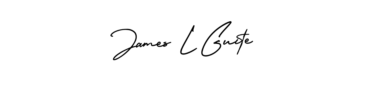 Best and Professional Signature Style for James L Guite. AmerikaSignatureDemo-Regular Best Signature Style Collection. James L Guite signature style 3 images and pictures png