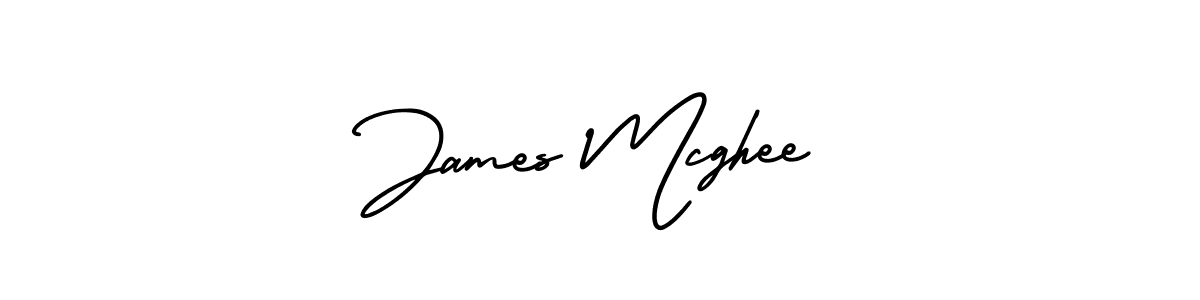 It looks lik you need a new signature style for name James Mcghee. Design unique handwritten (AmerikaSignatureDemo-Regular) signature with our free signature maker in just a few clicks. James Mcghee signature style 3 images and pictures png