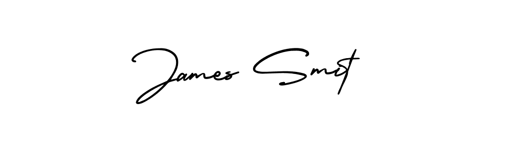 How to Draw James Smit signature style? AmerikaSignatureDemo-Regular is a latest design signature styles for name James Smit. James Smit signature style 3 images and pictures png