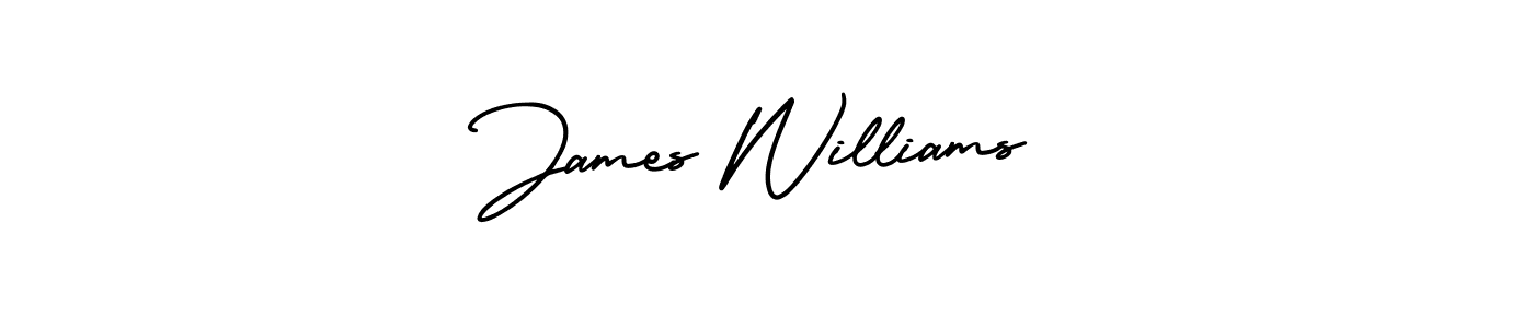 Also You can easily find your signature by using the search form. We will create James Williams name handwritten signature images for you free of cost using AmerikaSignatureDemo-Regular sign style. James Williams signature style 3 images and pictures png