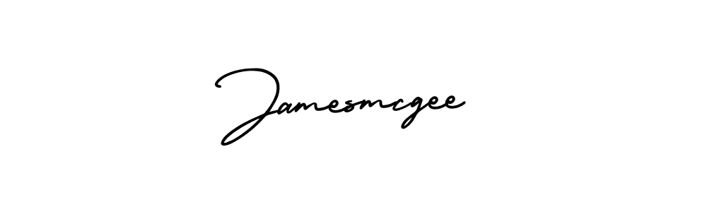 It looks lik you need a new signature style for name Jamesmcgee. Design unique handwritten (AmerikaSignatureDemo-Regular) signature with our free signature maker in just a few clicks. Jamesmcgee signature style 3 images and pictures png