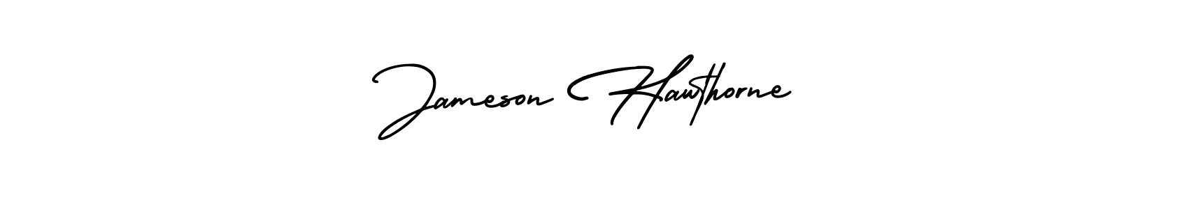 AmerikaSignatureDemo-Regular is a professional signature style that is perfect for those who want to add a touch of class to their signature. It is also a great choice for those who want to make their signature more unique. Get Jameson Hawthorne name to fancy signature for free. Jameson Hawthorne signature style 3 images and pictures png