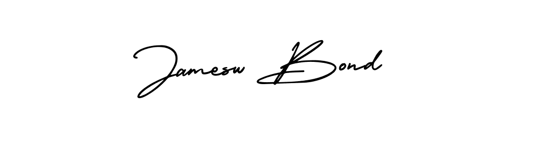 How to Draw Jamesw Bond signature style? AmerikaSignatureDemo-Regular is a latest design signature styles for name Jamesw Bond. Jamesw Bond signature style 3 images and pictures png