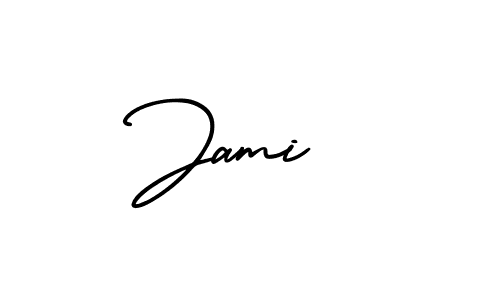 How to Draw Jami  signature style? AmerikaSignatureDemo-Regular is a latest design signature styles for name Jami . Jami  signature style 3 images and pictures png