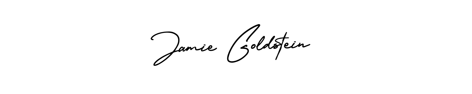 Jamie Goldstein stylish signature style. Best Handwritten Sign (AmerikaSignatureDemo-Regular) for my name. Handwritten Signature Collection Ideas for my name Jamie Goldstein. Jamie Goldstein signature style 3 images and pictures png