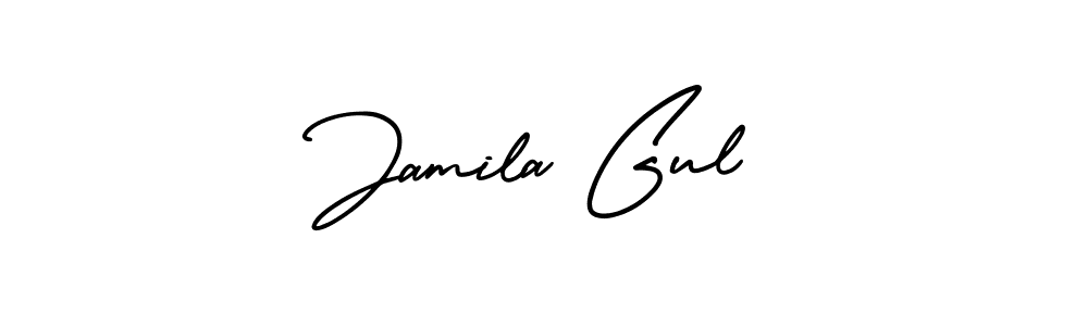 Best and Professional Signature Style for Jamila Gul. AmerikaSignatureDemo-Regular Best Signature Style Collection. Jamila Gul signature style 3 images and pictures png