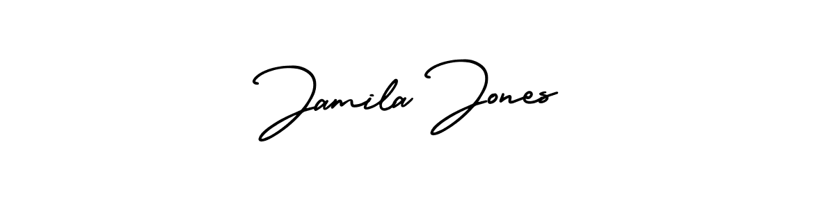 Check out images of Autograph of Jamila Jones name. Actor Jamila Jones Signature Style. AmerikaSignatureDemo-Regular is a professional sign style online. Jamila Jones signature style 3 images and pictures png