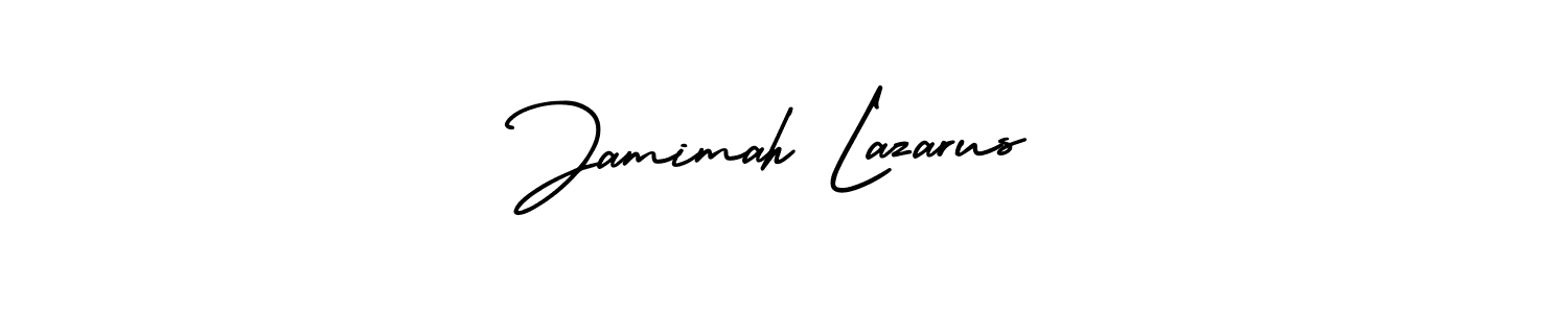 You can use this online signature creator to create a handwritten signature for the name Jamimah Lazarus. This is the best online autograph maker. Jamimah Lazarus signature style 3 images and pictures png