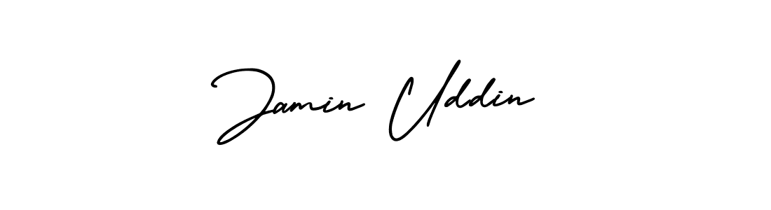 Make a beautiful signature design for name Jamin Uddin. Use this online signature maker to create a handwritten signature for free. Jamin Uddin signature style 3 images and pictures png