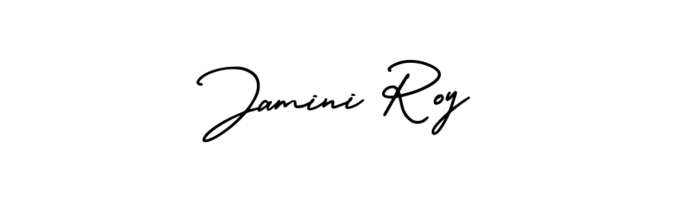 Use a signature maker to create a handwritten signature online. With this signature software, you can design (AmerikaSignatureDemo-Regular) your own signature for name Jamini Roy. Jamini Roy signature style 3 images and pictures png