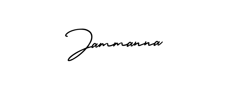 How to Draw Jammanna signature style? AmerikaSignatureDemo-Regular is a latest design signature styles for name Jammanna. Jammanna signature style 3 images and pictures png
