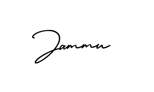 Make a beautiful signature design for name Jammu. With this signature (AmerikaSignatureDemo-Regular) style, you can create a handwritten signature for free. Jammu signature style 3 images and pictures png