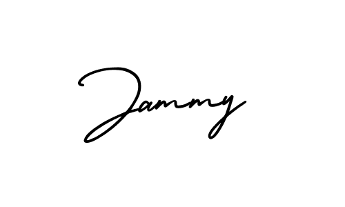 The best way (AmerikaSignatureDemo-Regular) to make a short signature is to pick only two or three words in your name. The name Jammy include a total of six letters. For converting this name. Jammy signature style 3 images and pictures png
