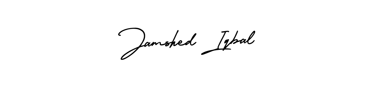 Also You can easily find your signature by using the search form. We will create Jamshed Iqbal name handwritten signature images for you free of cost using AmerikaSignatureDemo-Regular sign style. Jamshed Iqbal signature style 3 images and pictures png