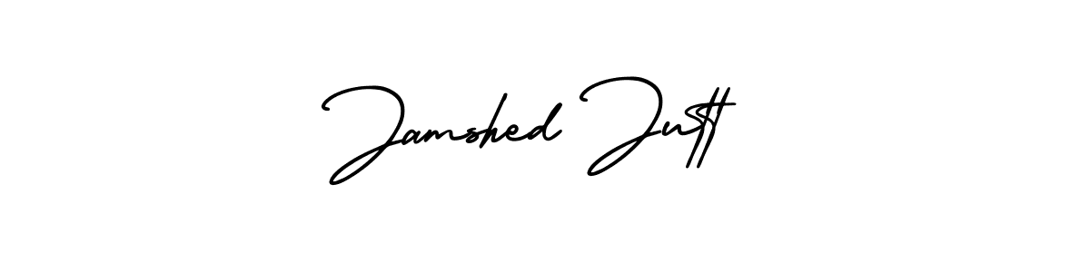 Jamshed Jutt stylish signature style. Best Handwritten Sign (AmerikaSignatureDemo-Regular) for my name. Handwritten Signature Collection Ideas for my name Jamshed Jutt. Jamshed Jutt signature style 3 images and pictures png