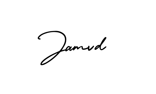 Create a beautiful signature design for name Jamvd. With this signature (AmerikaSignatureDemo-Regular) fonts, you can make a handwritten signature for free. Jamvd signature style 3 images and pictures png