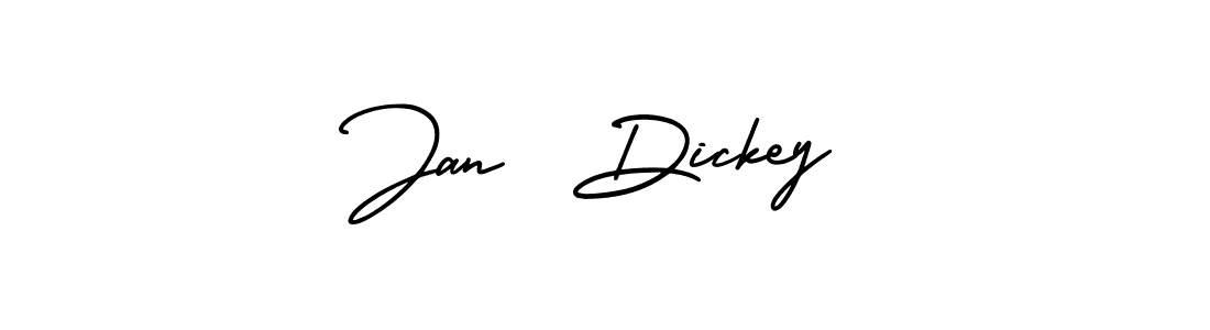 You can use this online signature creator to create a handwritten signature for the name Jan  Dickey. This is the best online autograph maker. Jan  Dickey signature style 3 images and pictures png