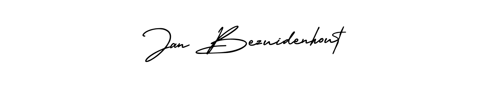 Use a signature maker to create a handwritten signature online. With this signature software, you can design (AmerikaSignatureDemo-Regular) your own signature for name Jan Bezuidenhout. Jan Bezuidenhout signature style 3 images and pictures png