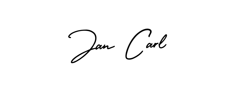 Best and Professional Signature Style for Jan Carl. AmerikaSignatureDemo-Regular Best Signature Style Collection. Jan Carl signature style 3 images and pictures png