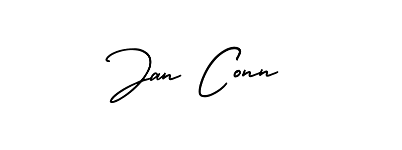 How to Draw Jan Conn signature style? AmerikaSignatureDemo-Regular is a latest design signature styles for name Jan Conn. Jan Conn signature style 3 images and pictures png