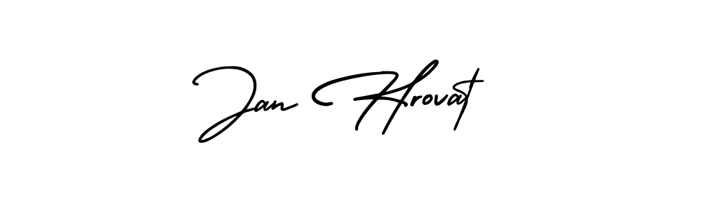 Similarly AmerikaSignatureDemo-Regular is the best handwritten signature design. Signature creator online .You can use it as an online autograph creator for name Jan Hrovat. Jan Hrovat signature style 3 images and pictures png