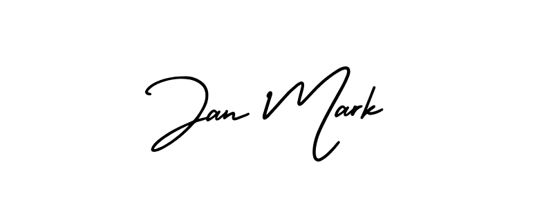 The best way (AmerikaSignatureDemo-Regular) to make a short signature is to pick only two or three words in your name. The name Jan Mark include a total of six letters. For converting this name. Jan Mark signature style 3 images and pictures png