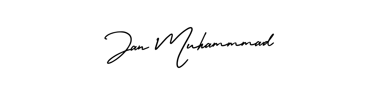 You should practise on your own different ways (AmerikaSignatureDemo-Regular) to write your name (Jan Muhammmad) in signature. don't let someone else do it for you. Jan Muhammmad signature style 3 images and pictures png