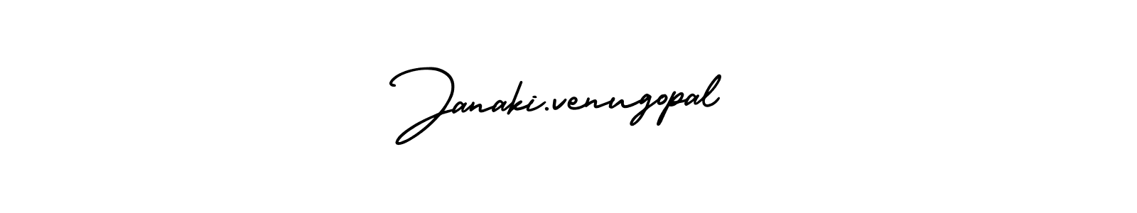 Design your own signature with our free online signature maker. With this signature software, you can create a handwritten (AmerikaSignatureDemo-Regular) signature for name Janaki.venugopal. Janaki.venugopal signature style 3 images and pictures png