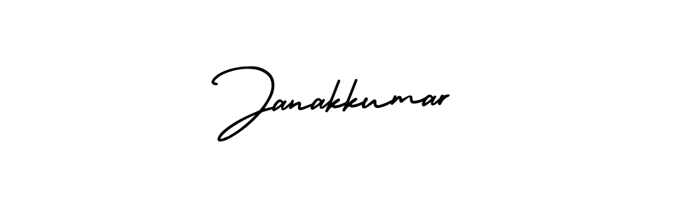How to make Janakkumar signature? AmerikaSignatureDemo-Regular is a professional autograph style. Create handwritten signature for Janakkumar name. Janakkumar signature style 3 images and pictures png