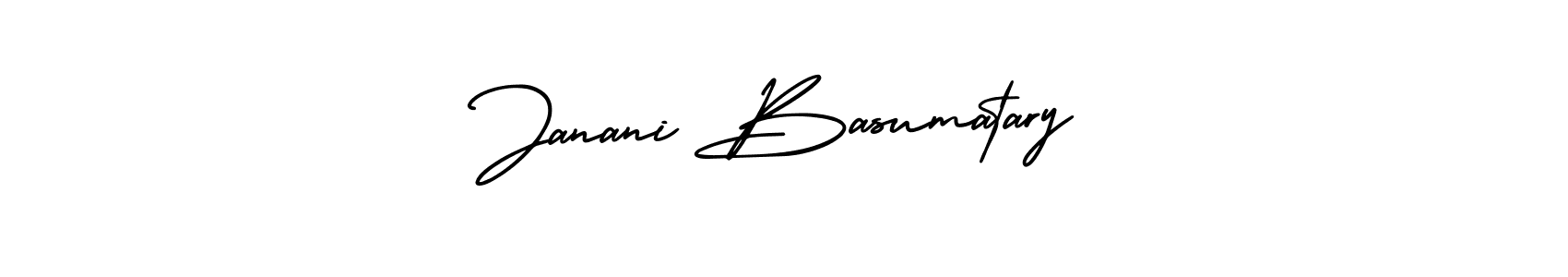 Check out images of Autograph of Janani Basumatary name. Actor Janani Basumatary Signature Style. AmerikaSignatureDemo-Regular is a professional sign style online. Janani Basumatary signature style 3 images and pictures png