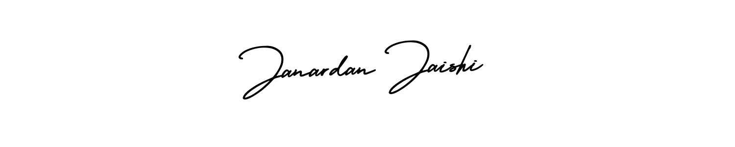 if you are searching for the best signature style for your name Janardan Jaishi. so please give up your signature search. here we have designed multiple signature styles  using AmerikaSignatureDemo-Regular. Janardan Jaishi signature style 3 images and pictures png