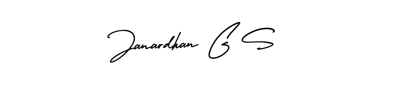 You can use this online signature creator to create a handwritten signature for the name Janardhan G S. This is the best online autograph maker. Janardhan G S signature style 3 images and pictures png