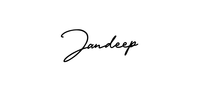 Best and Professional Signature Style for Jandeep. AmerikaSignatureDemo-Regular Best Signature Style Collection. Jandeep signature style 3 images and pictures png
