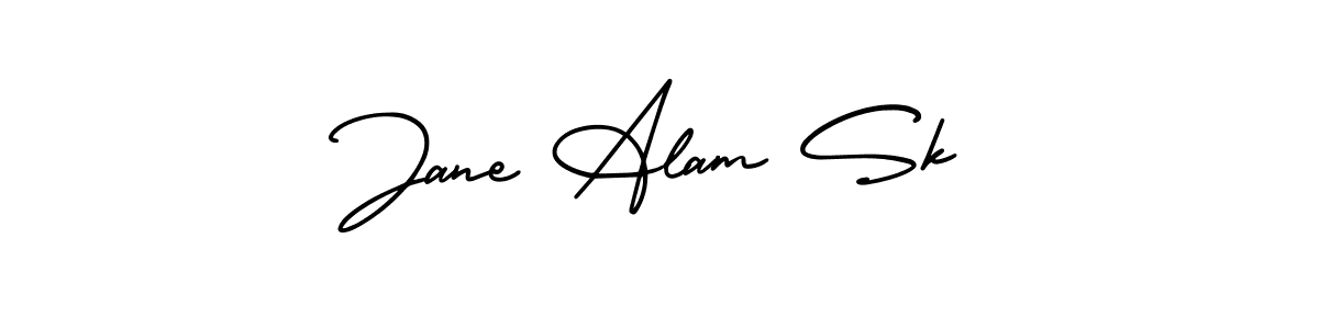 Also we have Jane Alam Sk name is the best signature style. Create professional handwritten signature collection using AmerikaSignatureDemo-Regular autograph style. Jane Alam Sk signature style 3 images and pictures png