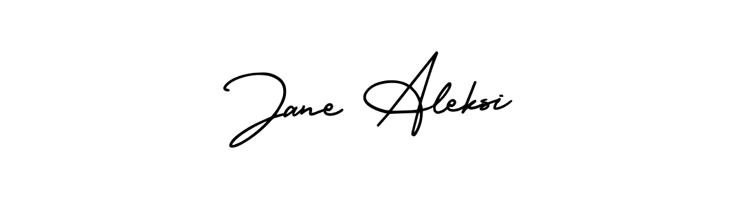 How to Draw Jane Aleksi signature style? AmerikaSignatureDemo-Regular is a latest design signature styles for name Jane Aleksi. Jane Aleksi signature style 3 images and pictures png