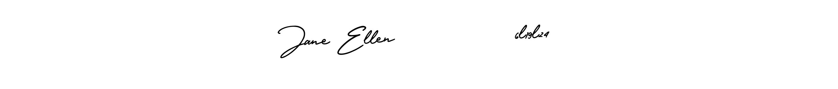 How to Draw Jane Ellen           6l19l24 signature style? AmerikaSignatureDemo-Regular is a latest design signature styles for name Jane Ellen           6l19l24. Jane Ellen           6l19l24 signature style 3 images and pictures png