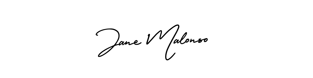 How to make Jane Malonso signature? AmerikaSignatureDemo-Regular is a professional autograph style. Create handwritten signature for Jane Malonso name. Jane Malonso signature style 3 images and pictures png