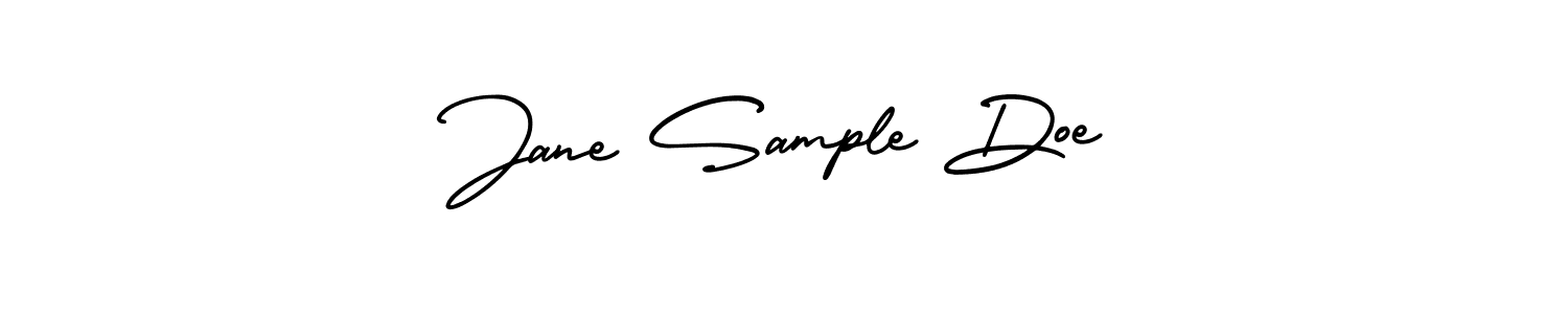 Also we have Jane Sample Doe name is the best signature style. Create professional handwritten signature collection using AmerikaSignatureDemo-Regular autograph style. Jane Sample Doe signature style 3 images and pictures png