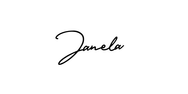It looks lik you need a new signature style for name Janela. Design unique handwritten (AmerikaSignatureDemo-Regular) signature with our free signature maker in just a few clicks. Janela signature style 3 images and pictures png