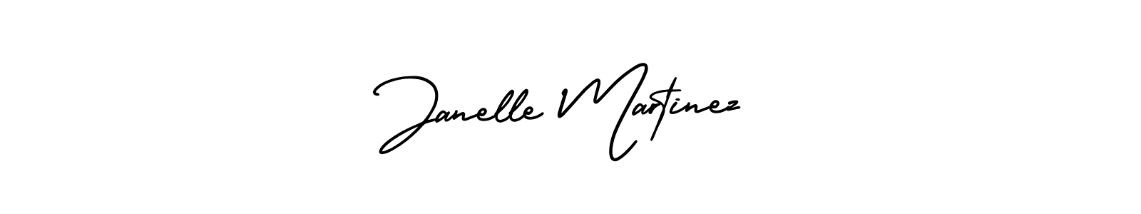 You should practise on your own different ways (AmerikaSignatureDemo-Regular) to write your name (Janelle Martinez) in signature. don't let someone else do it for you. Janelle Martinez signature style 3 images and pictures png