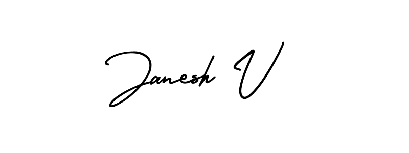 Here are the top 10 professional signature styles for the name Janesh V. These are the best autograph styles you can use for your name. Janesh V signature style 3 images and pictures png