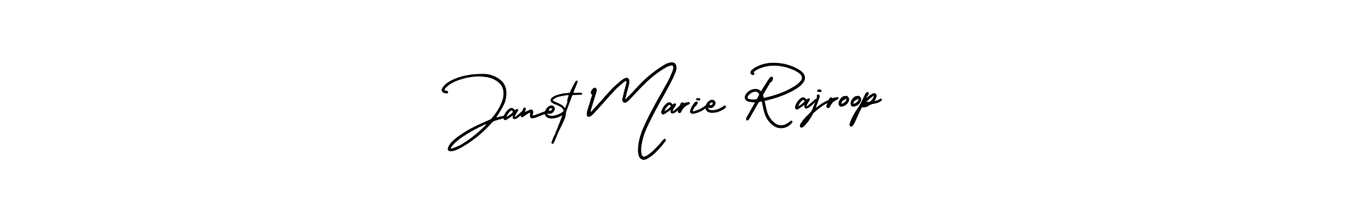 Create a beautiful signature design for name Janet Marie Rajroop. With this signature (AmerikaSignatureDemo-Regular) fonts, you can make a handwritten signature for free. Janet Marie Rajroop signature style 3 images and pictures png