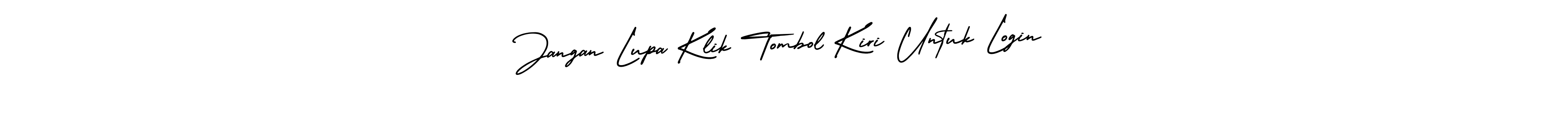 See photos of Jangan Lupa Klik Tombol Kiri Untuk Login official signature by Spectra . Check more albums & portfolios. Read reviews & check more about AmerikaSignatureDemo-Regular font. Jangan Lupa Klik Tombol Kiri Untuk Login signature style 3 images and pictures png